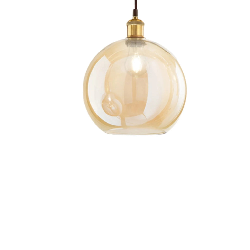 Vetro Sphere Ambra D25 Foro E27