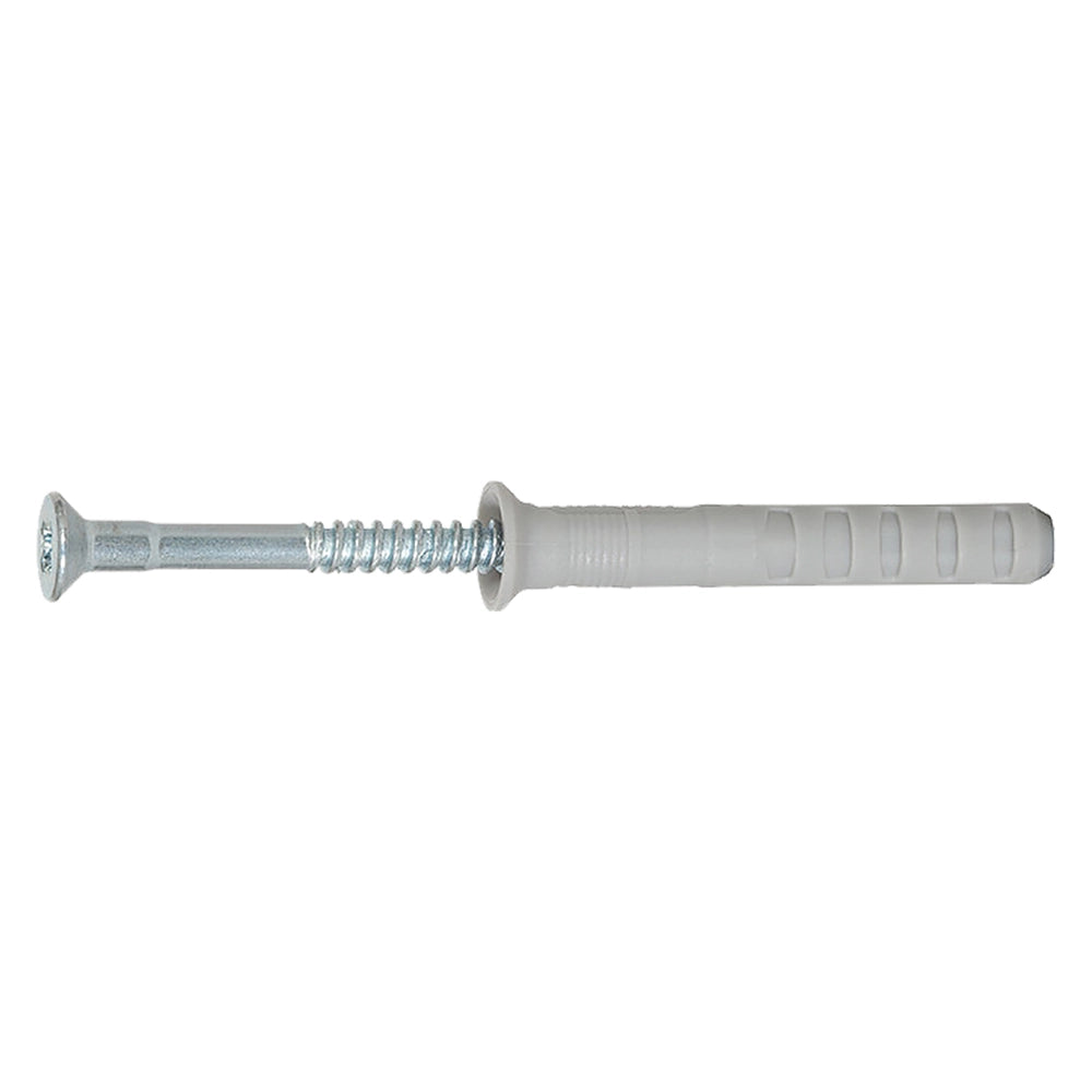 TASSELLO NYLON CON VITE 'N-S' N 6X 60/30S  Ø  6 x 60- 100 pezzi  - FISCHER