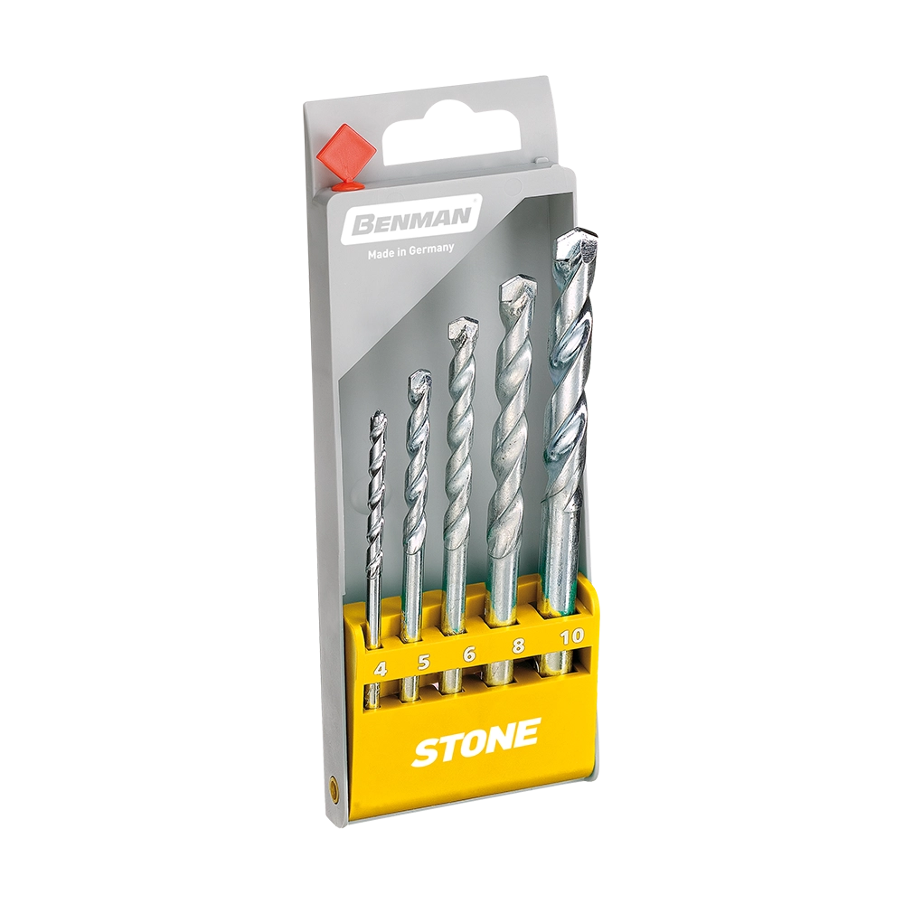SET DI PUNTE PER CEMENTO 5 PZ - BENMAN 