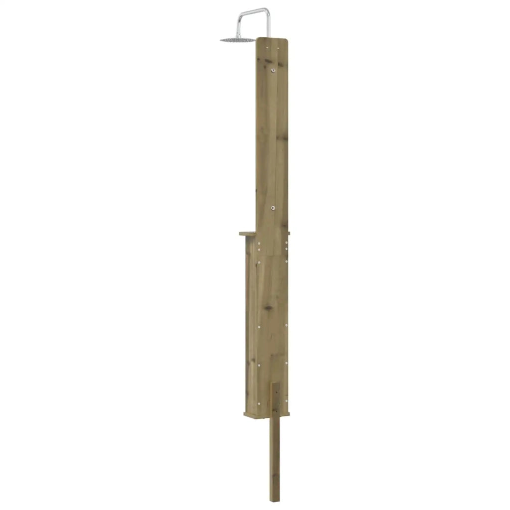 Doccia da esterno 246 cm Naturale 886355