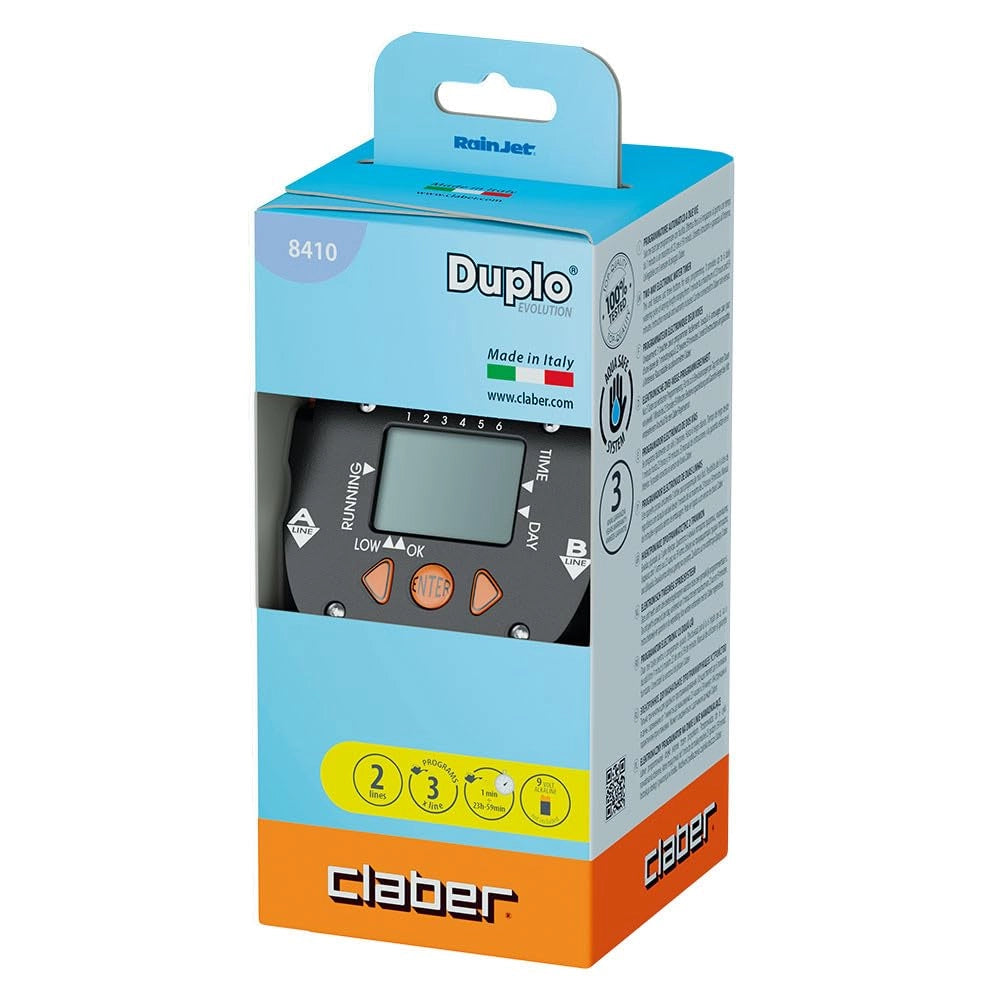 Programmatore Aquadue Duplo Art. 8410 Claber