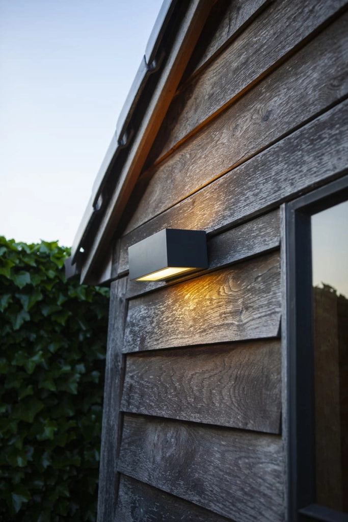 Applique esterna LED GEMINI antracite 17W LUTEC IP54