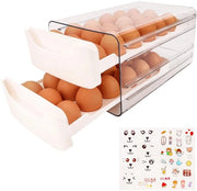 Egg Tray Doppio Strato - Spaziale - 1 pezzo - Materiale PP - 17x33x15 cm