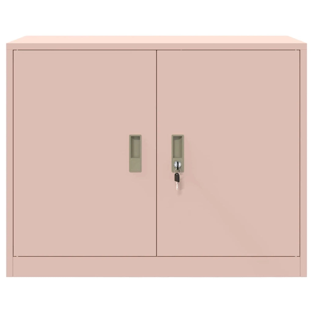Armadio Rosa 90 x 40 x 70 cm Acciaio