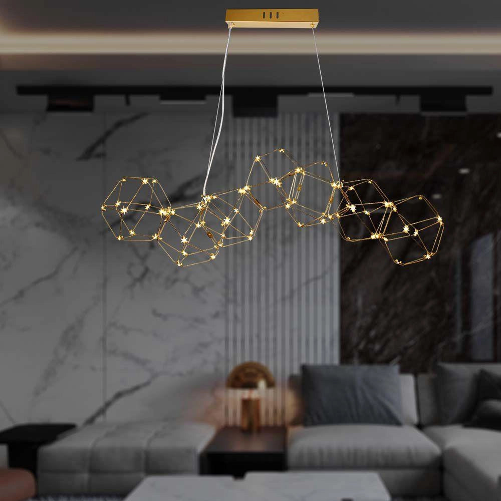 Lampada a sospensione LED ottone Ø102 V-TAC VT-7918