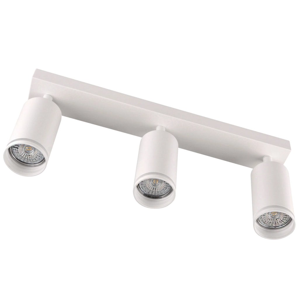 Lampada parete/soffitto 3xGU10 bianca Paris Polux IP20