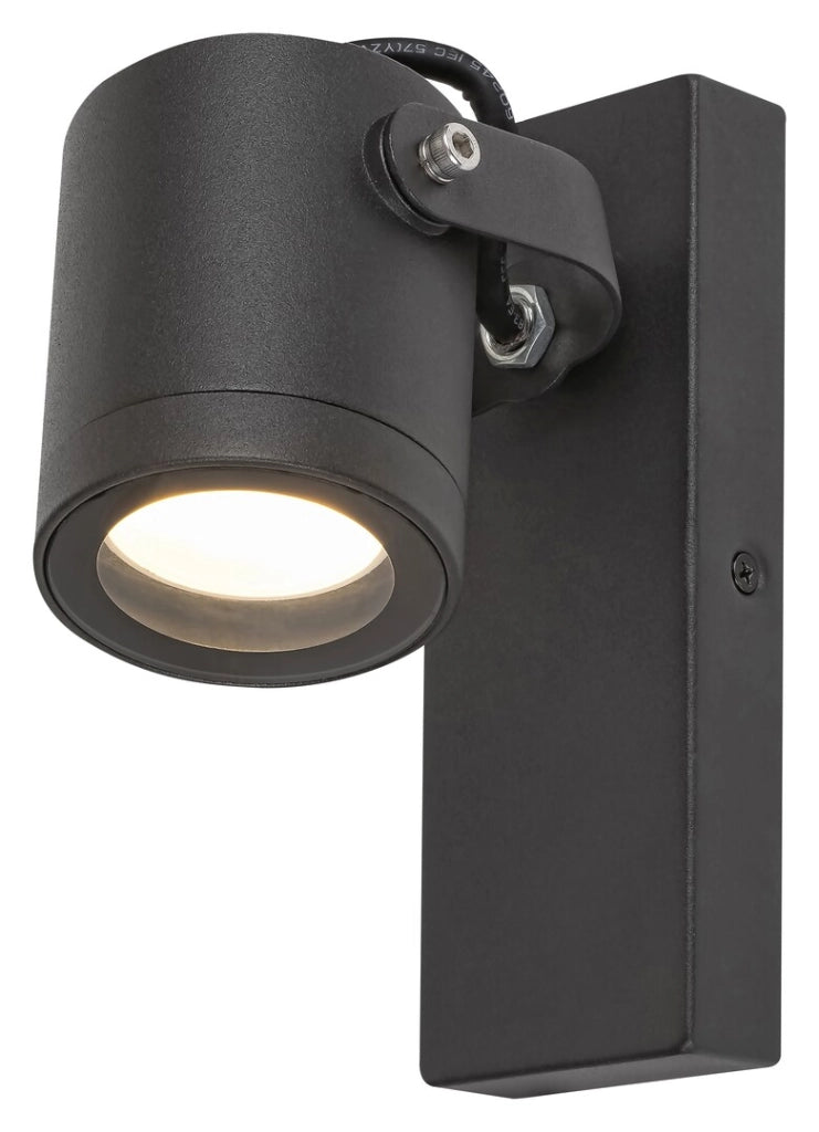 Applique esterno industriale 1 luce GU10 antracite Rabalux