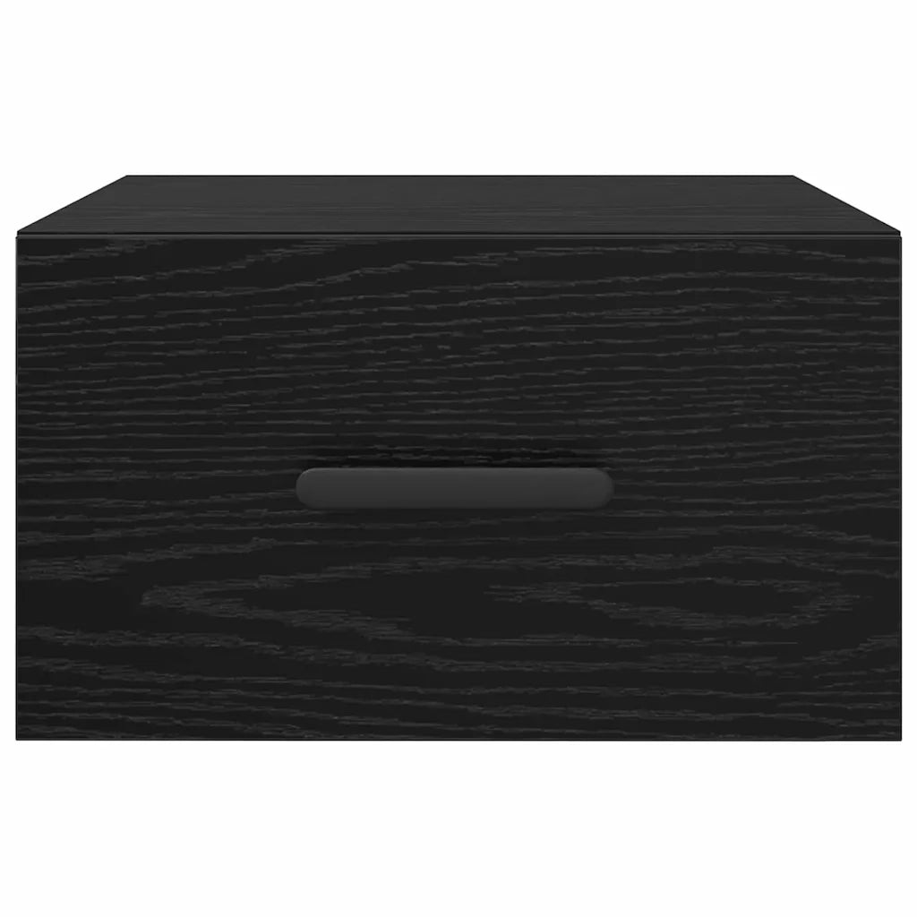 Armadio da Notte 2 pcs Rovere Nero 35 x 35 x 20 cm 882389