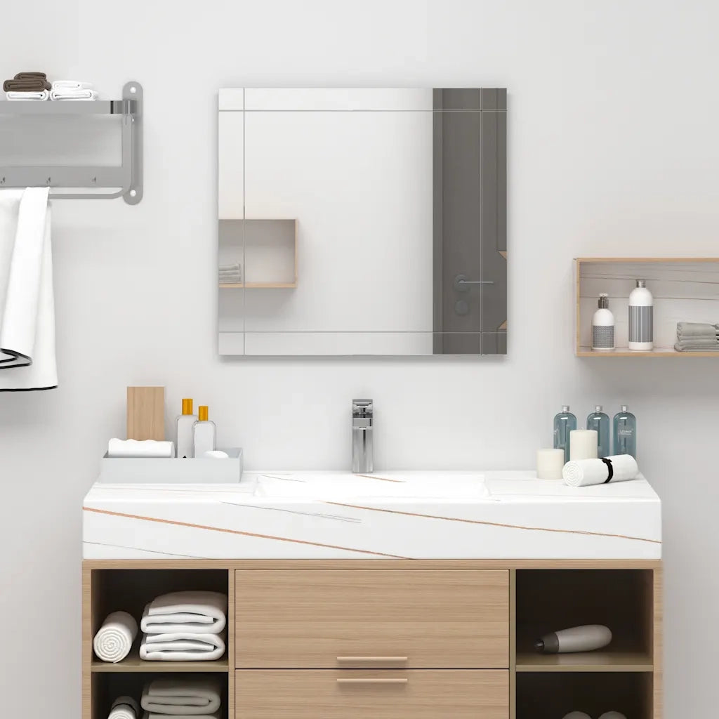 Specchio da Parete | Specchio decorativo 80x60 cm in Vetro