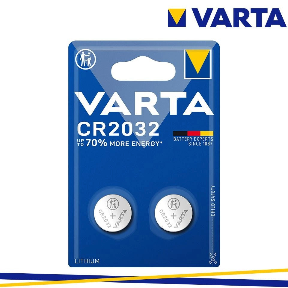 BATTERIA ALK X TELEC 3V PIATTA 2032 VARTA PZ2