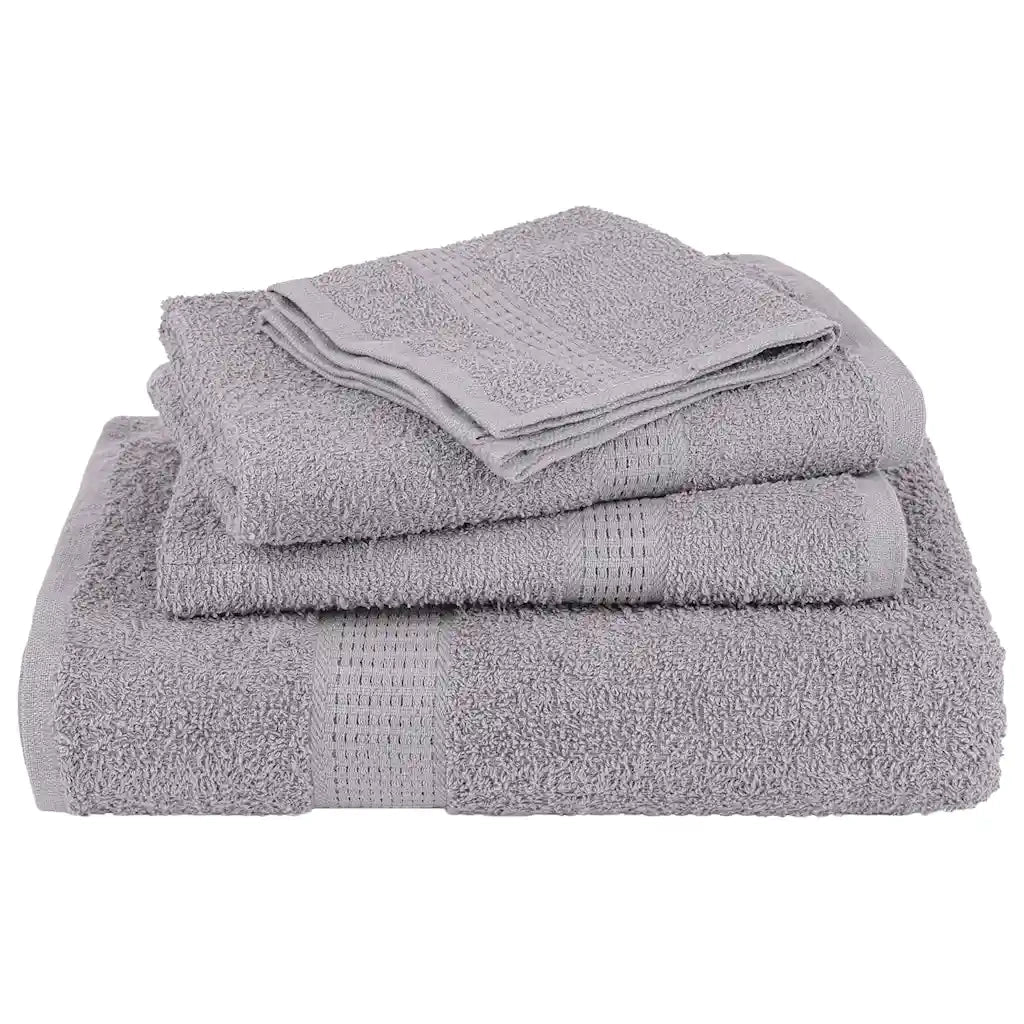 Set di asciugamani 8 pezzi FROGN Grigio 360 g/m² 137068