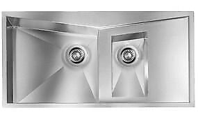 CM 012865.D2.01.2033 SPACE Lavello da Incasso 1 Vasca e Vaschetta con Gocciolatoio 100x50 cm colore Inox Satinato