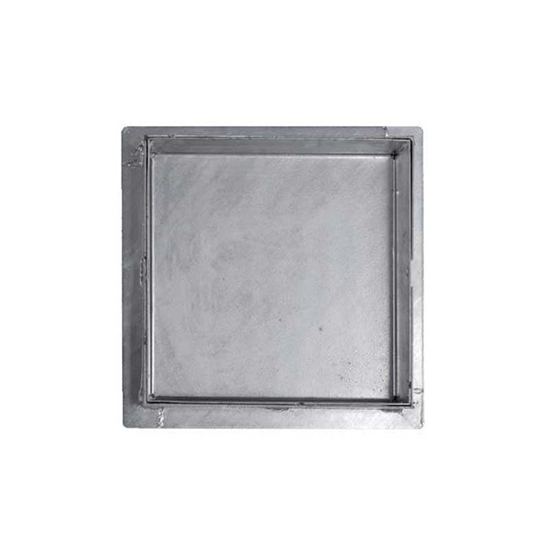 Sigillo pesante per pozzetto : Dimensione - cm 20x20x8h