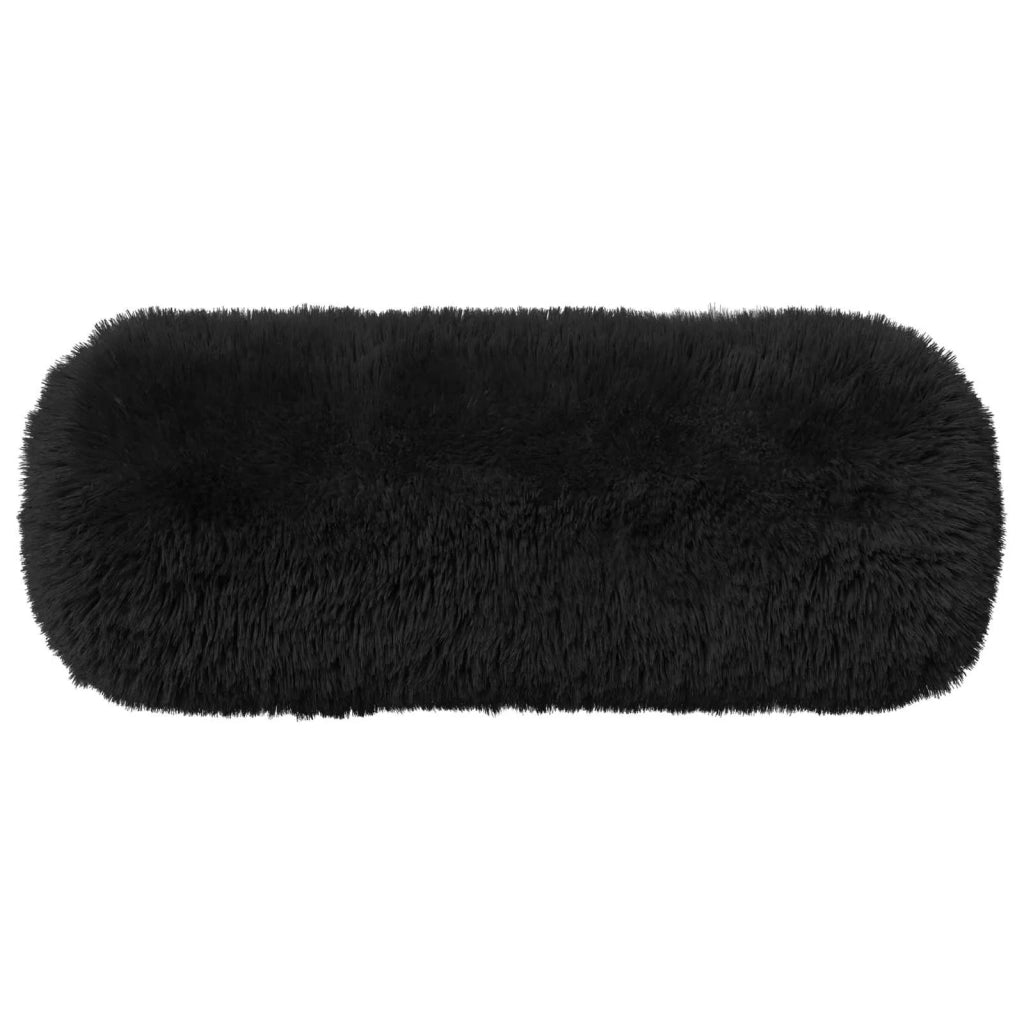 Federa 6 pcs HEERLEN Nero Ø 15 x 40 cm Fleece PV 923386