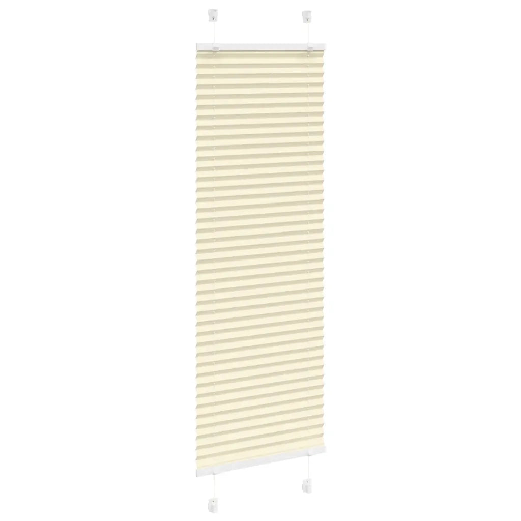 Tenda Plissettata | Tenda pliss¨¨ Crema 40x100 cm Larghezza Tessuto 39,4 cm