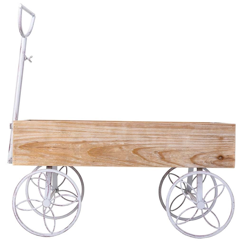 Carrello espositivo marrone 63x33x80