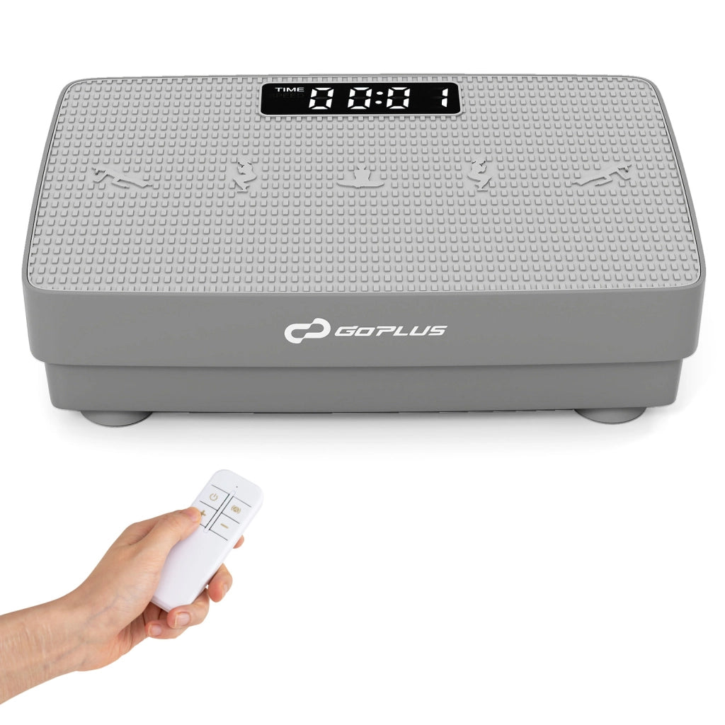 Pedana vibrante dimagrante con 10 velocit¨¤ regolabili e timer automatico e controllo remoto, Vibration plate potente per allenamento