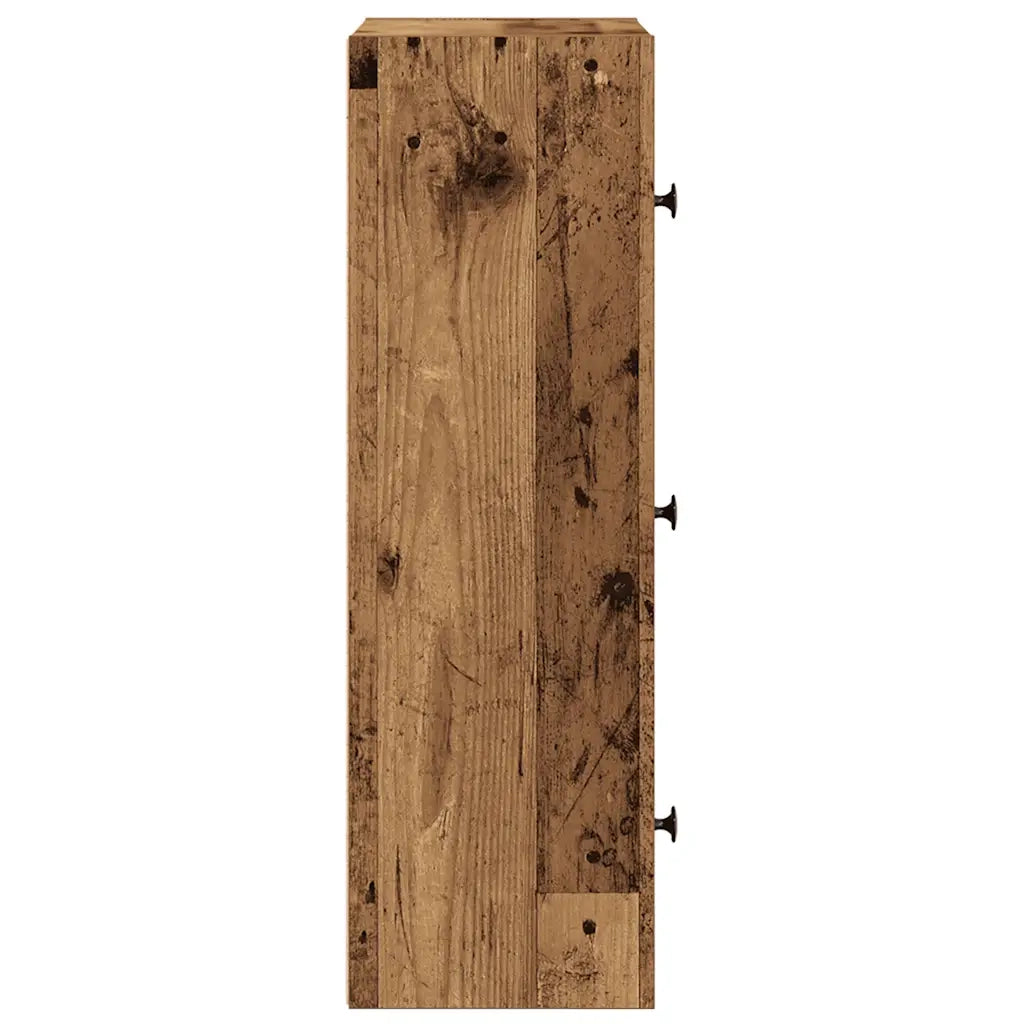 Libreria Legno Vecchio 40x24x77 cm in Truciolato 860371