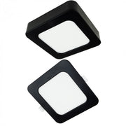 Downlight LED quadrato 18W CCT nero 2in1 Ecolight
