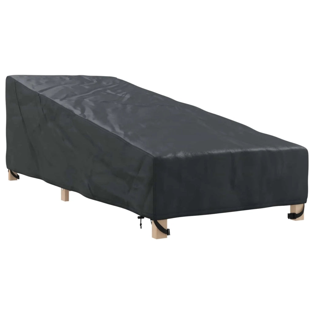 Copertura per mobili da esterno Nero 195 x 76 x 82 cm