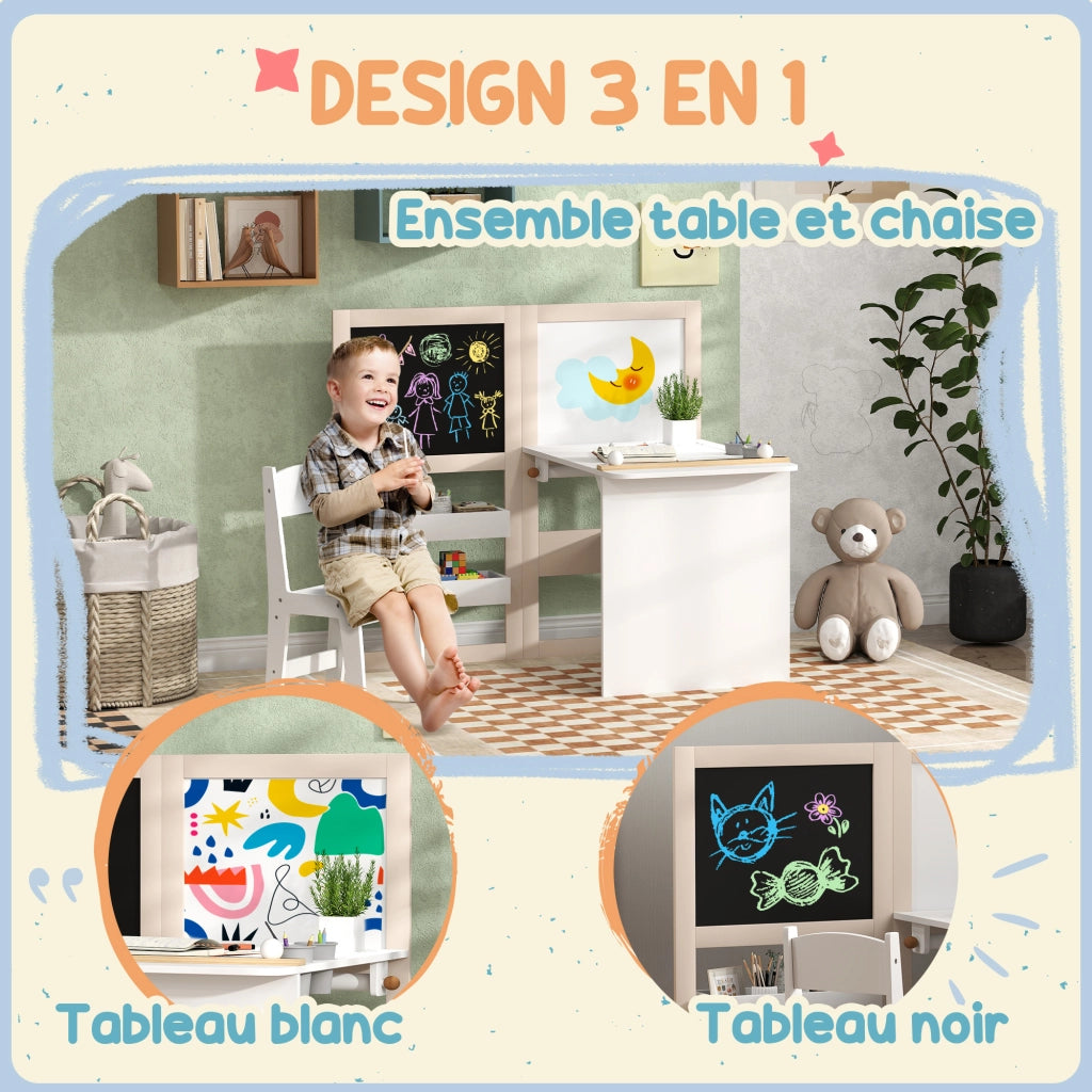 Tavolo bambini ¨C Minimal ¨C bianco