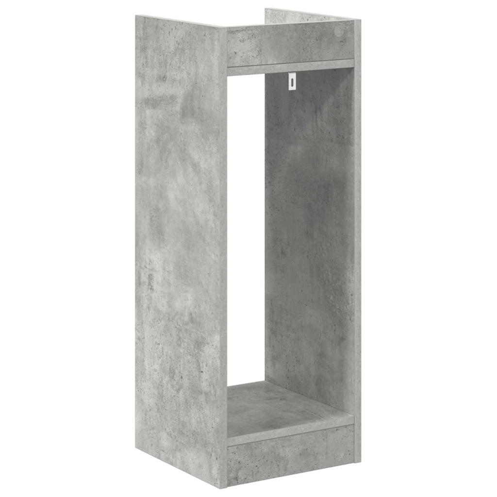 Supporto per piante Grigio Cemento 30 x 30 x 80 cm 899584
