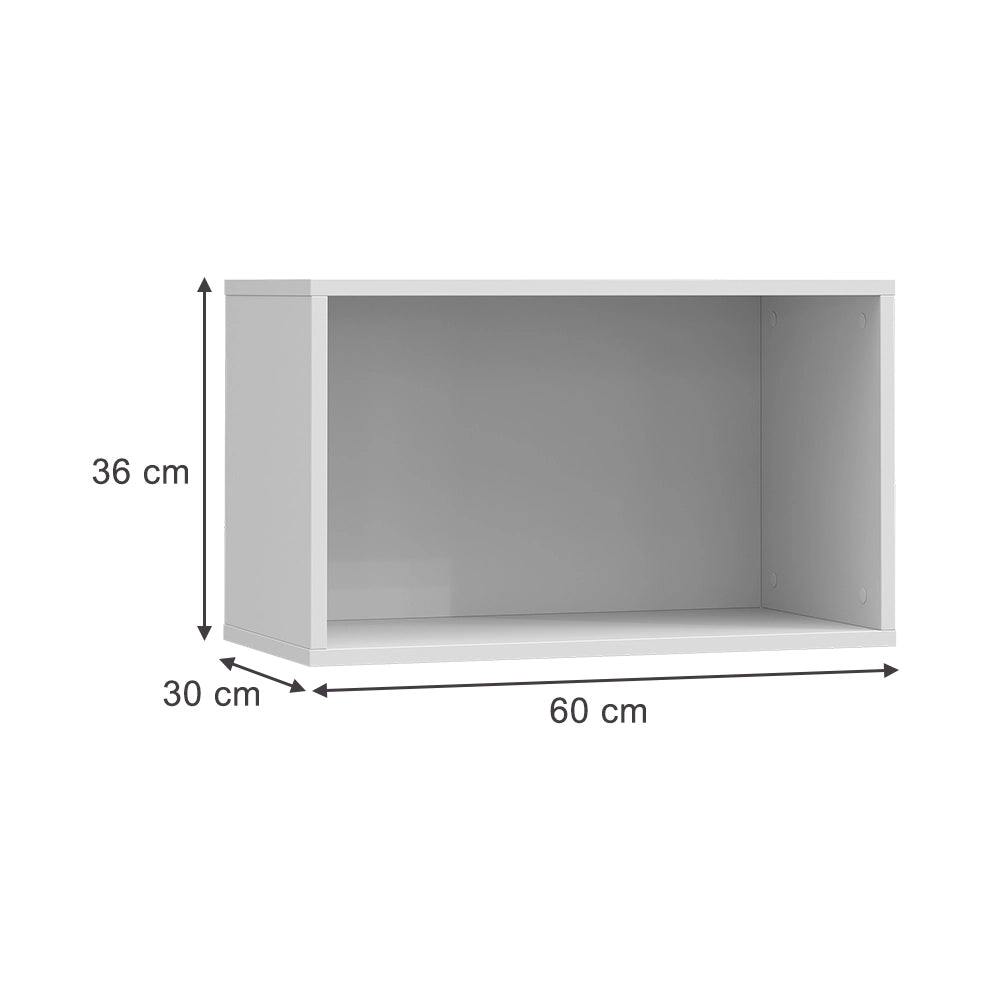 Vicco Scaffale a muro Bianco 60 x 36 cm