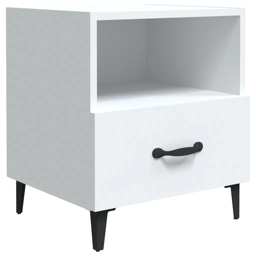 Comodino Bianco in Legno Multistrato 812024