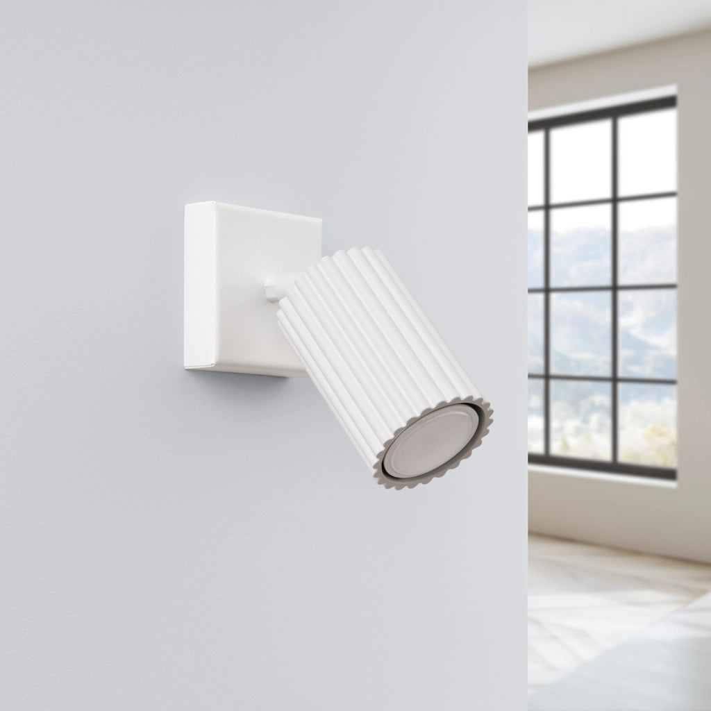 Lampada da parete KARBON bianco