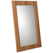 Specchio in legno marrone 60x3x90