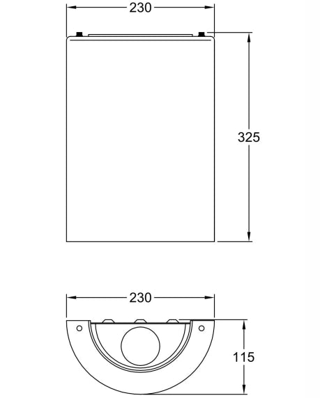 Lampada da Parete Maribel Trasparente, Struttura Metallo Vetro e Metacrilato, Attacco E27 40W, IP20, 23x11,5x32,5 cm - Maribel Illuminazione