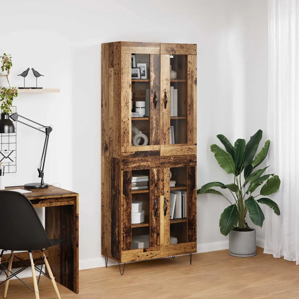 Credenza Legno vecchio 69,5 x 34 x 180 cm Legno multistrato