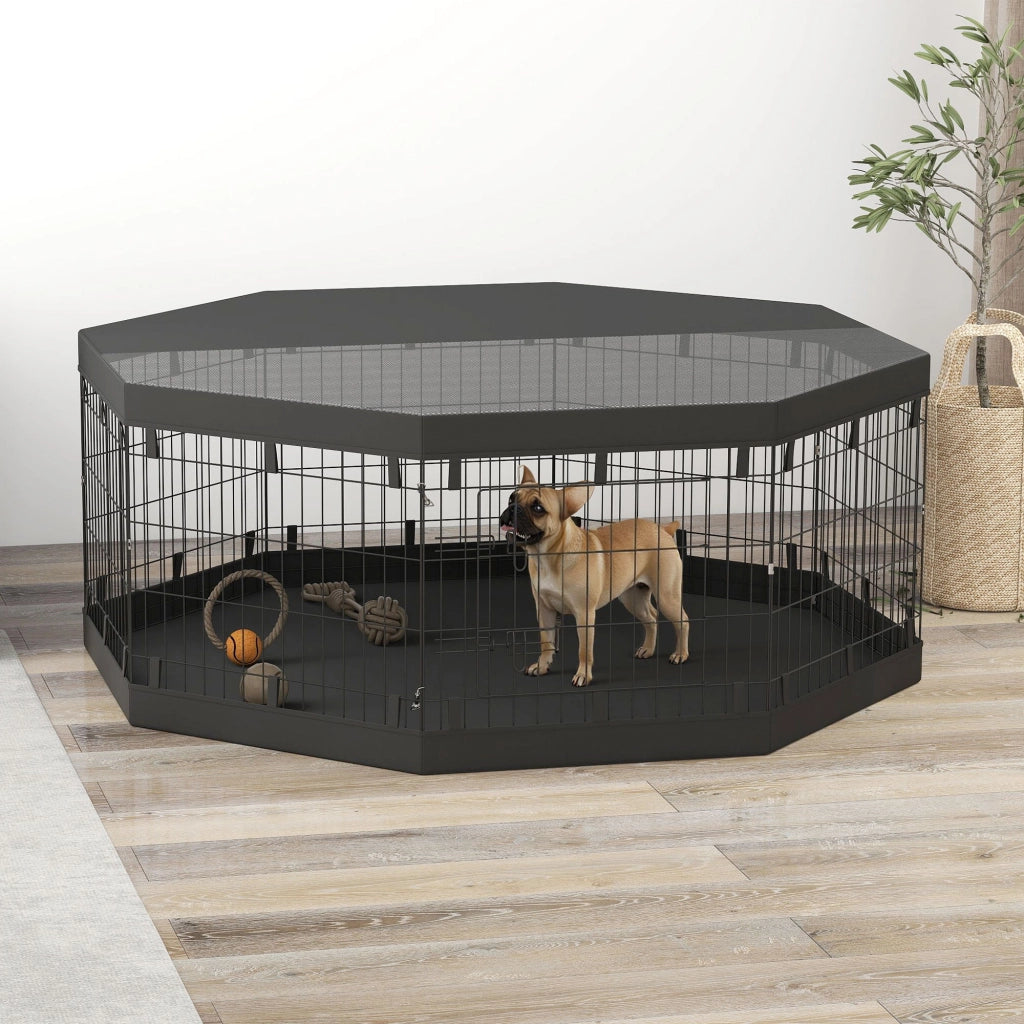 Recinto per Cani ¨C Minimal ¨C 61x61 cm Nero