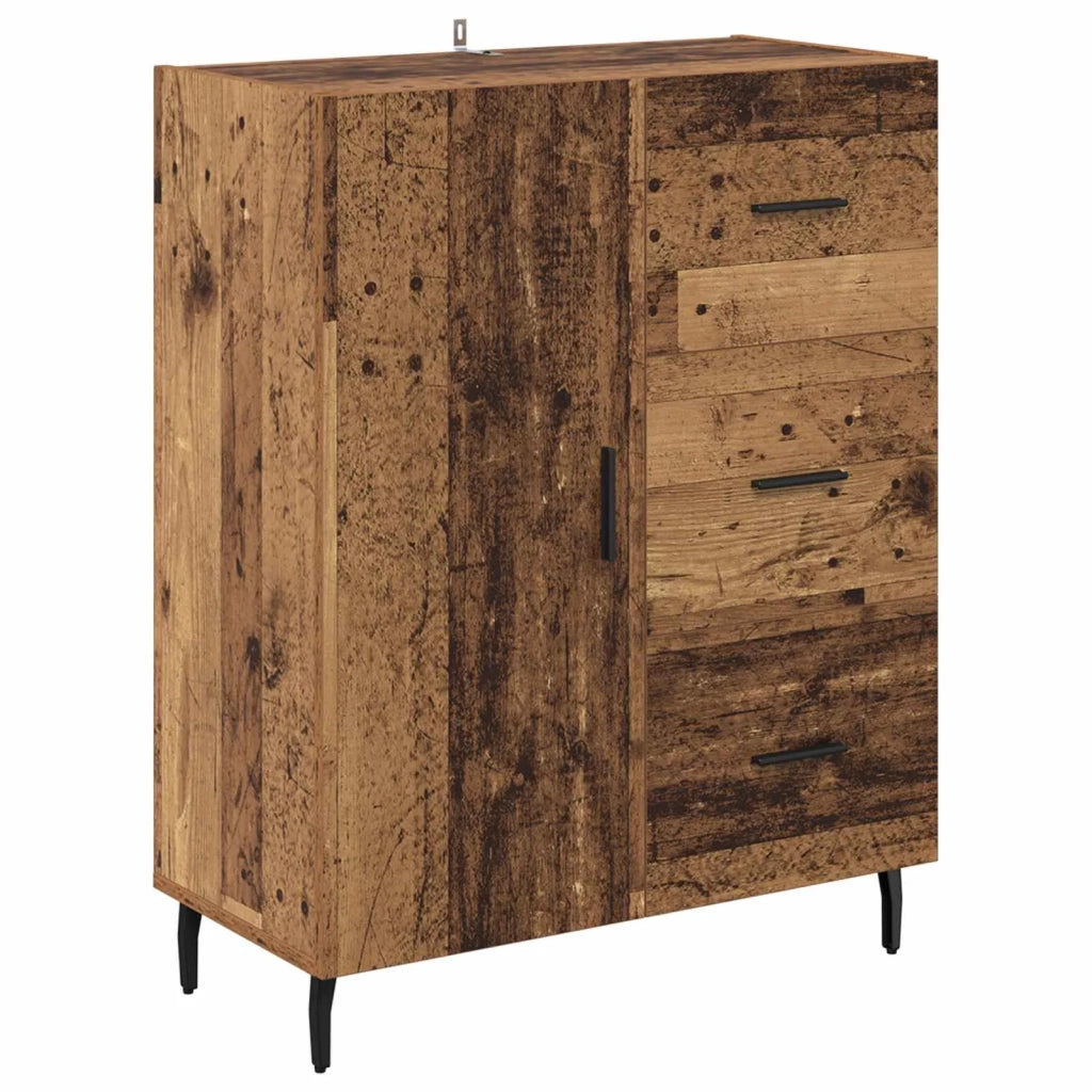 Credenza con cassetto 2 pcs Legno vecchio Legno multistrato 3415816