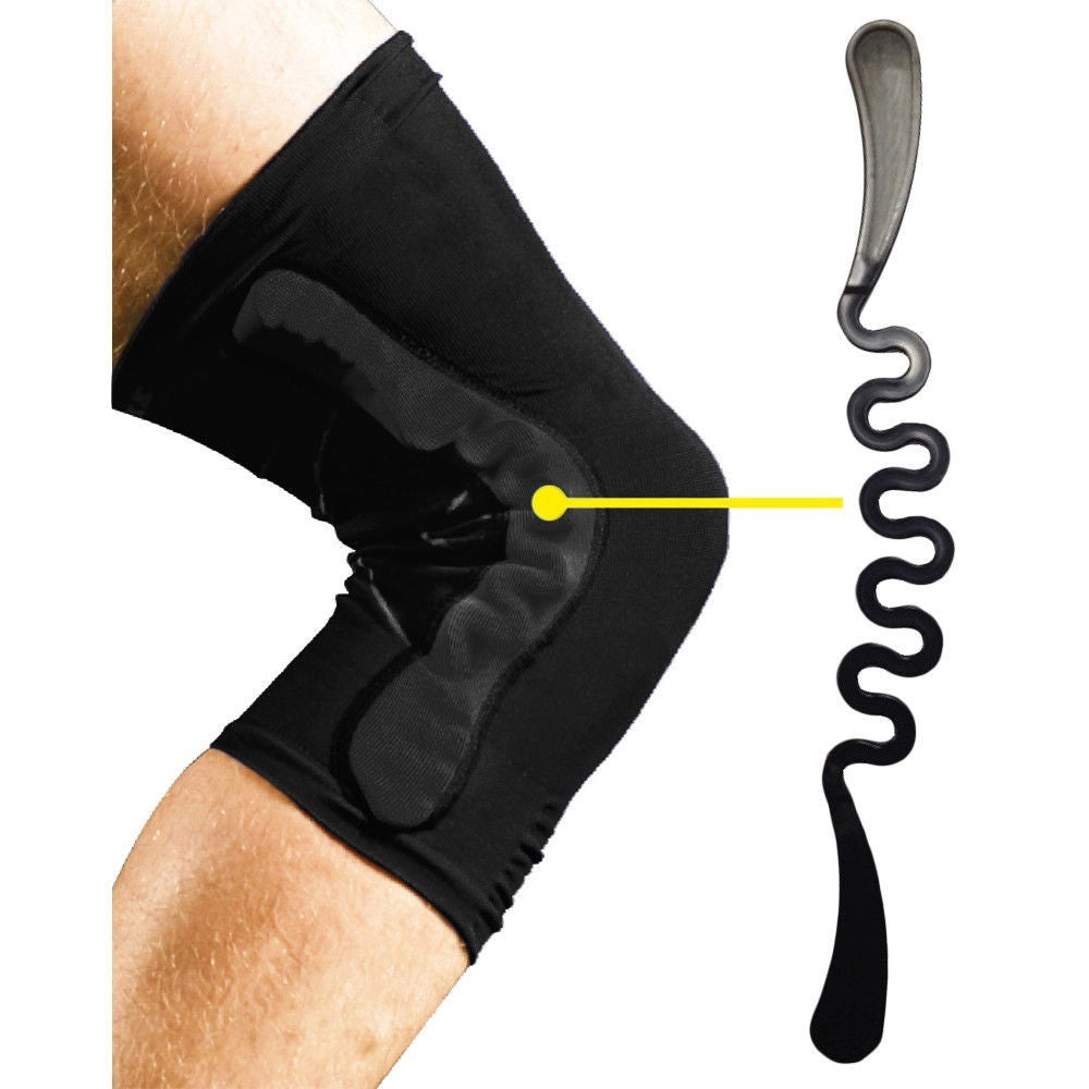 Trade Shop - Supporto Per Ginocchio Banda Elastica Power Knee Aiuta Il Sollievo Varie Misure -