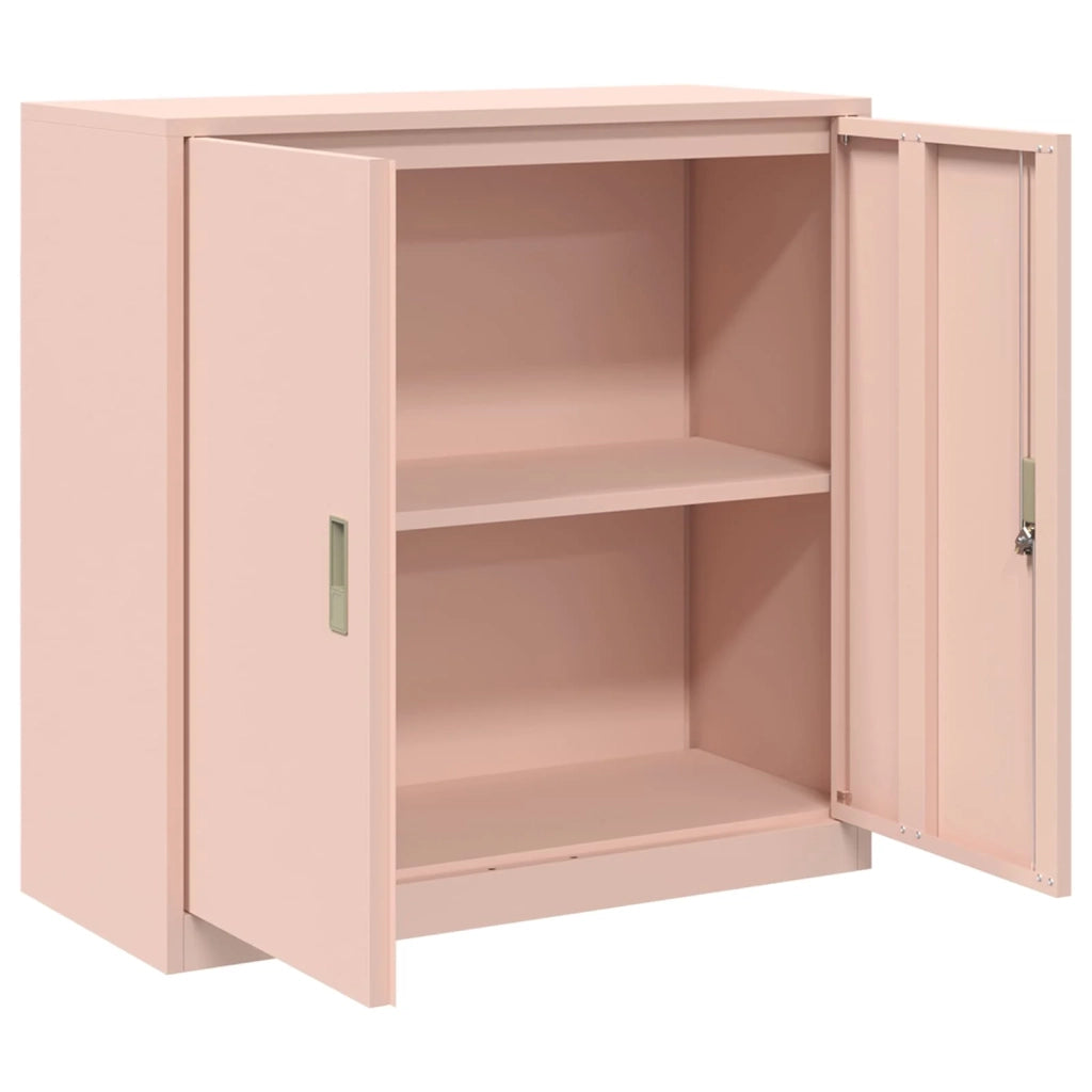 Armadio Rosa 90 x 40 x 90 cm Acciaio
