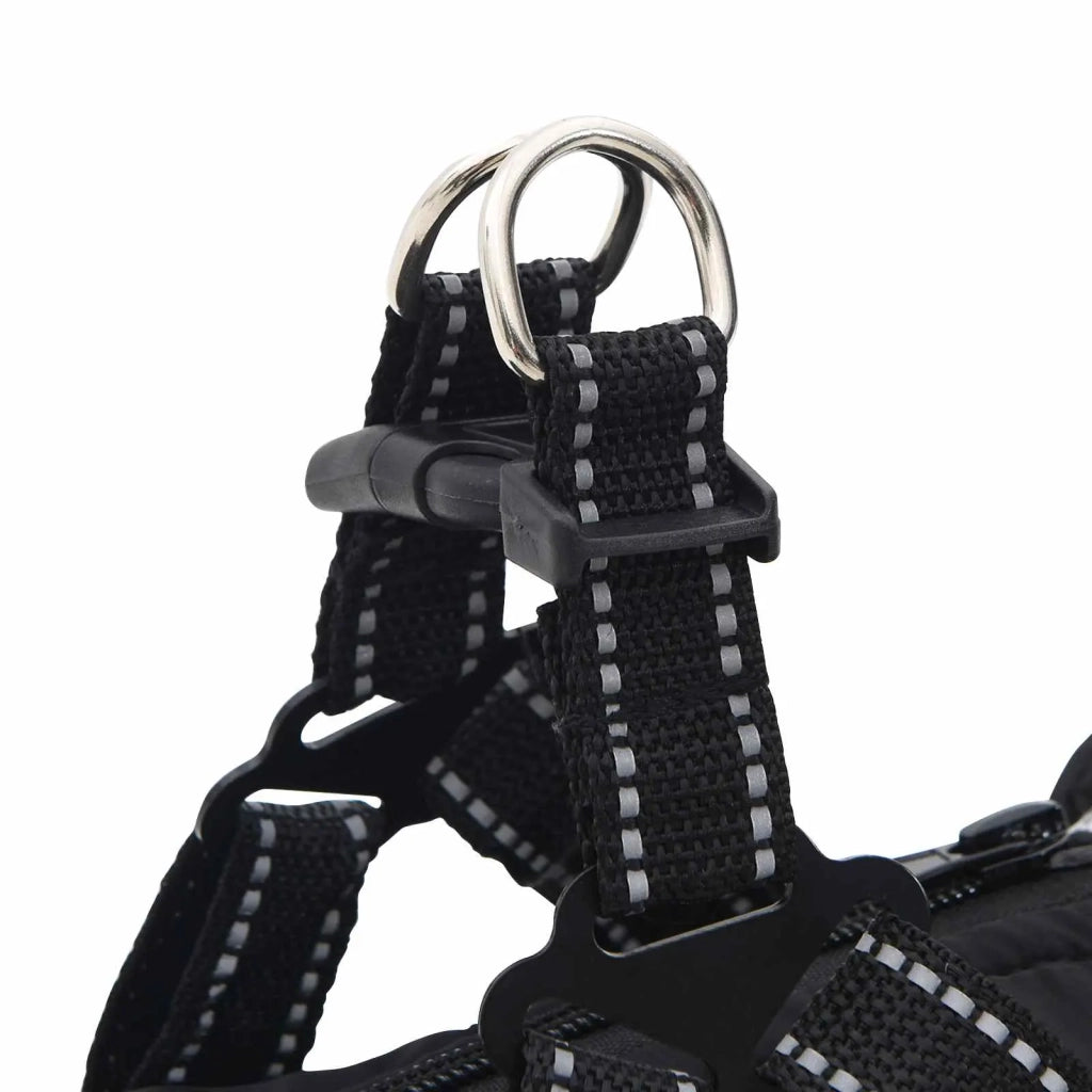 Cappotto per Cani Nero L36 Pile e Poliestere CFW2252507