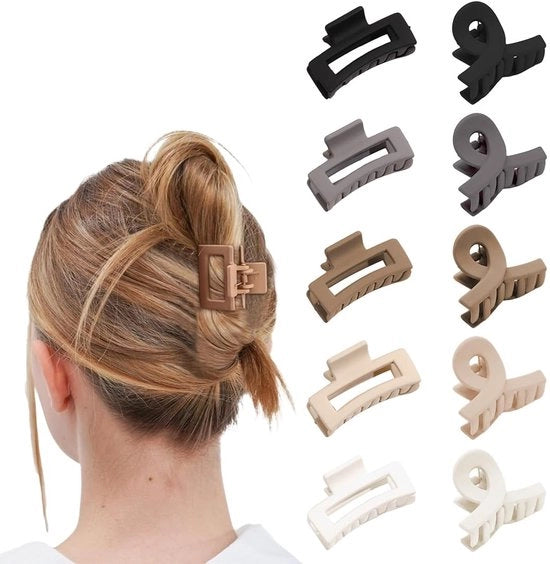Fissaggio Antiscivolo per Capelli (10x Clip Mini)