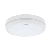 Plafoniera esterna moderna bianca Ø22cm LED CCT 18W IP54 Struhm