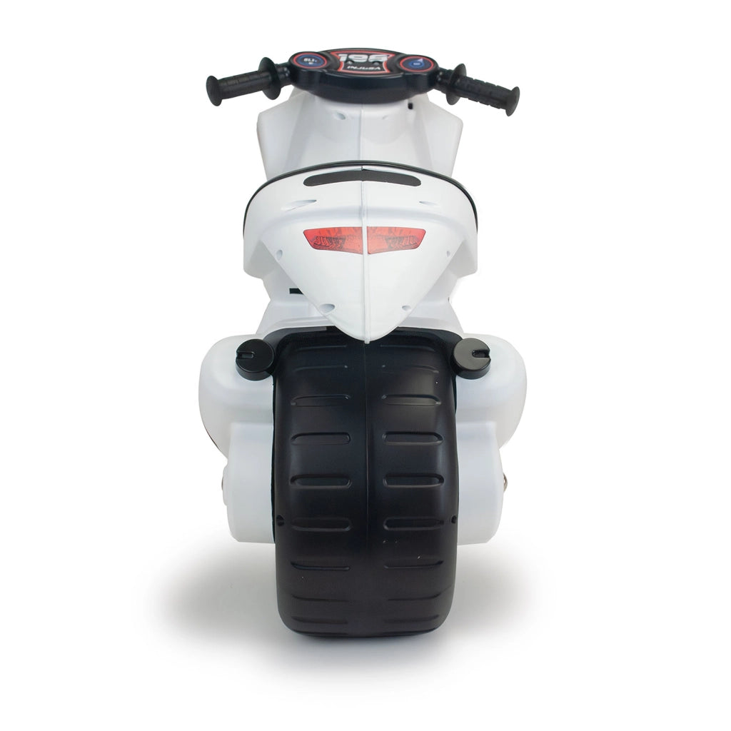 Moto Cavalcabile per Bambini Scooter Dragon Senza Pedali Bianco