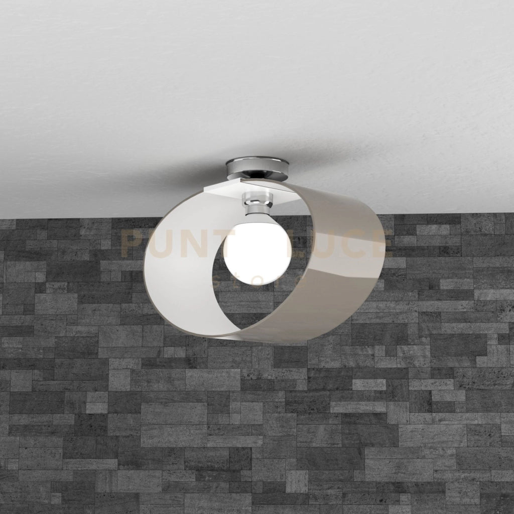 LAP PLAFONIERA D.40 CM. 1 LUCE TORTORA 1146-PL40-TO