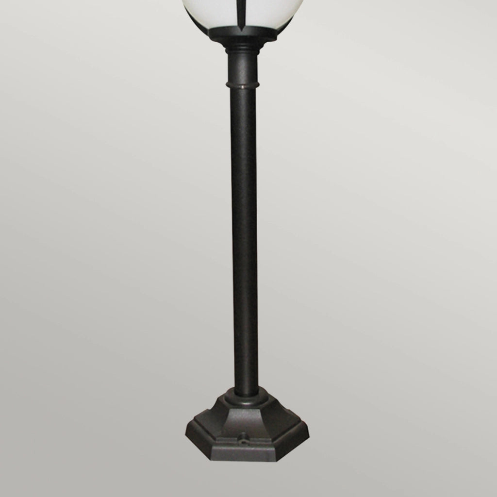 Lampione da giardino Glenbeigh nero E27 60W Elstead