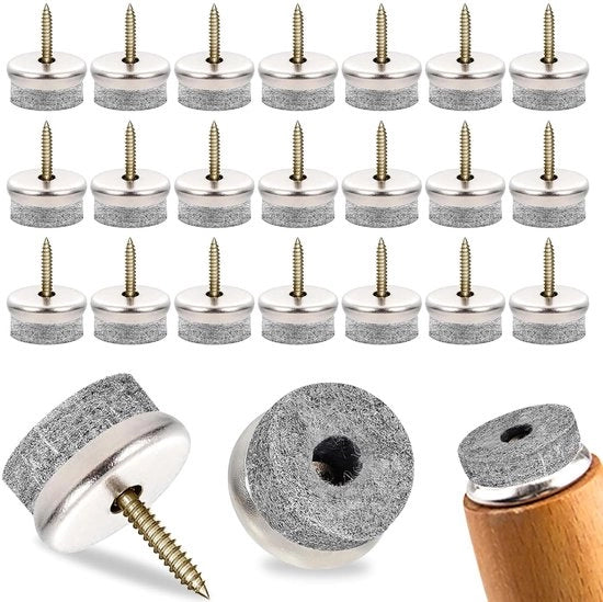 Viltdoppen per Mobili - Protezioni per Pavimento - Set da 50 - 22 mm
