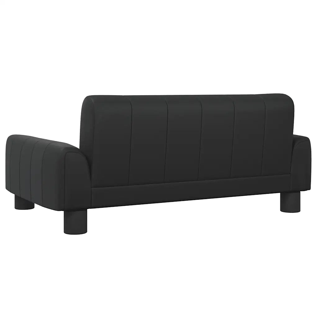 Lettino per Cani Nero 70x45x30 cm in Similpelle 171863
