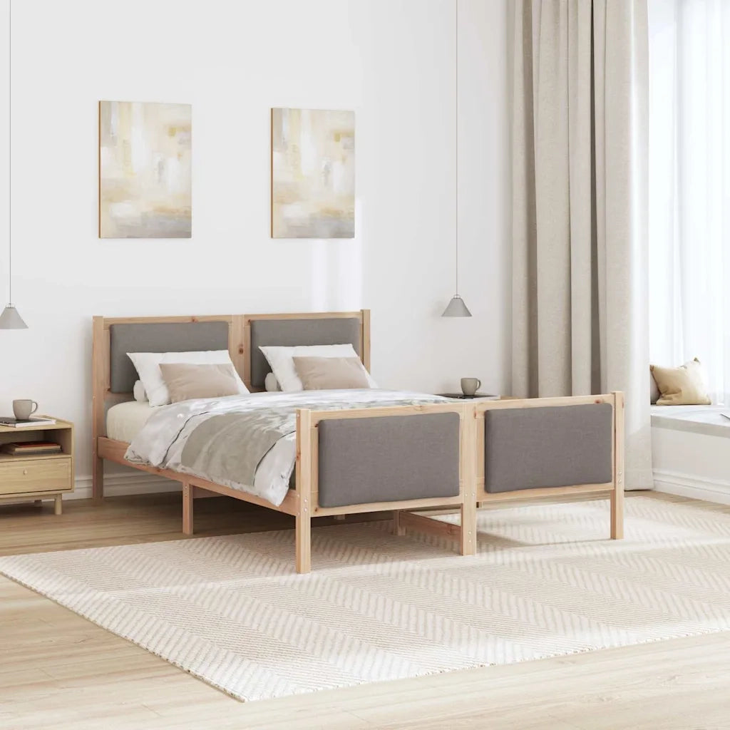 Struttura del letto con testiera Talpa 150 x 200 cm Tessuto 3394261