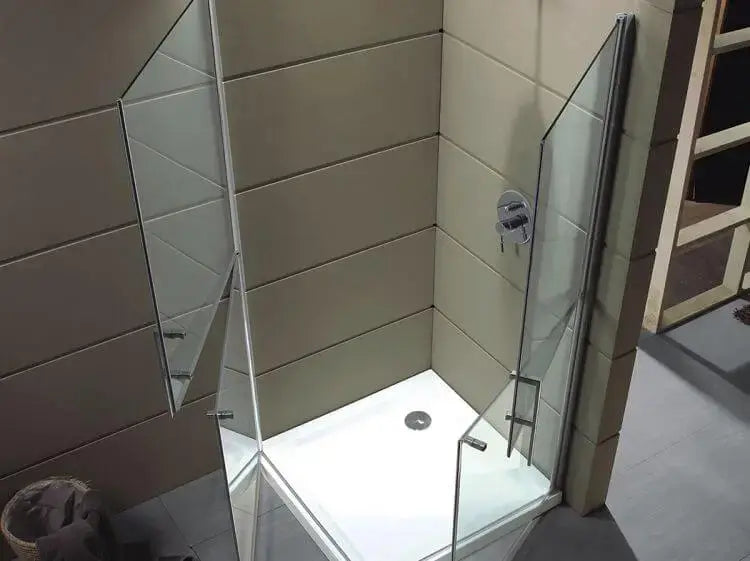 Box Doccia Per Disabili Cristallo 6mm H190cm - 90x90