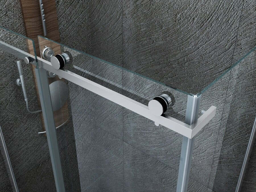 Box Doccia H195 Trasparente 8mm Anta Scorrevole - Sagittarius - 80x90