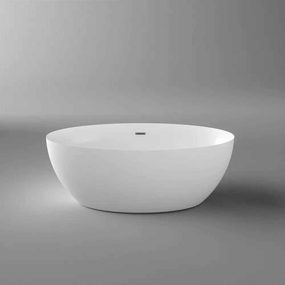 Vasca da bagno freestanding 160cm bianco lucido Mod. Leonor