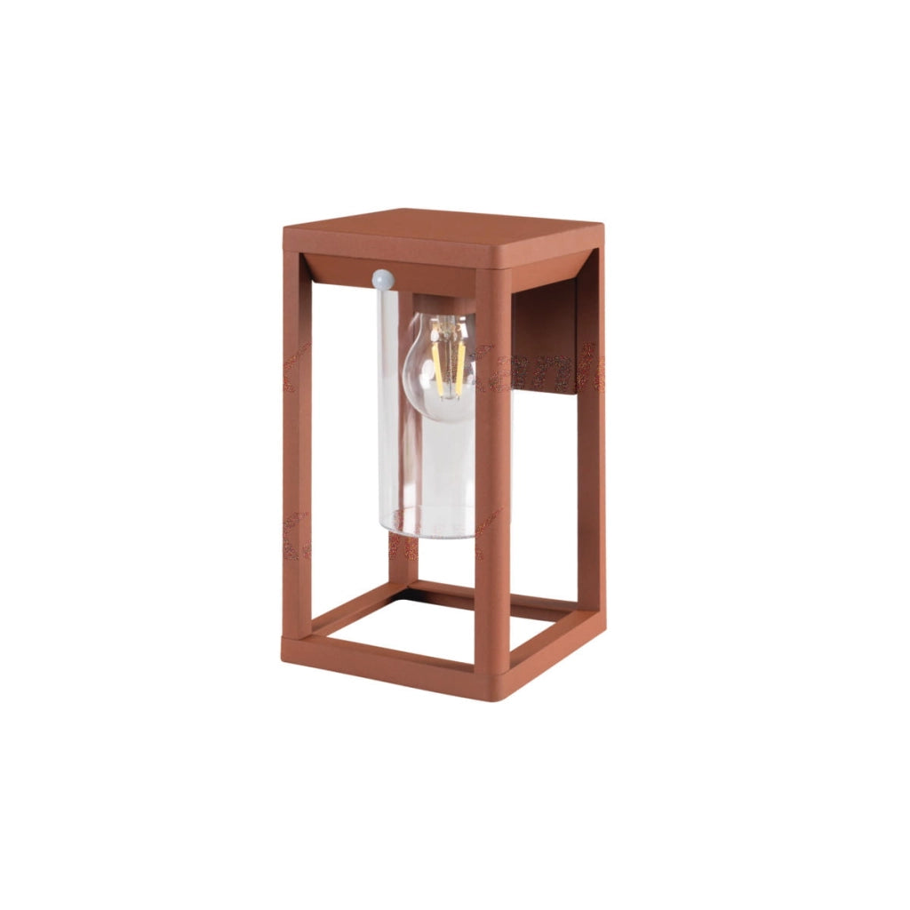 Kanlux VIMO applique esterna con sensore E27 15W marrone