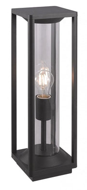 Lampione da giardino Porto 50cm E27 nero IP65 SU-MA